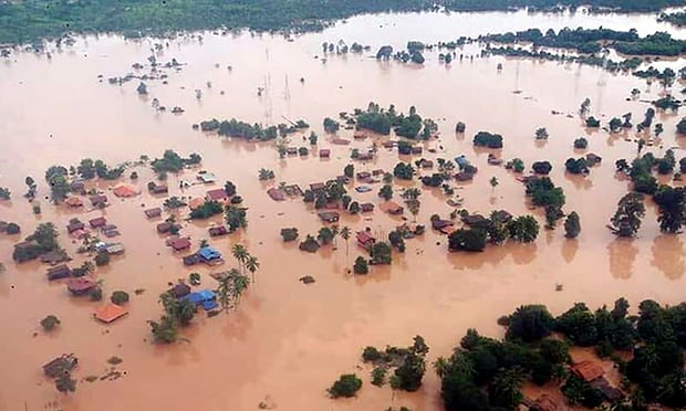 Vỡ đập ở Lào khủng khiếp đến mức nước láng giềng cũng phải sơ tán - 1
