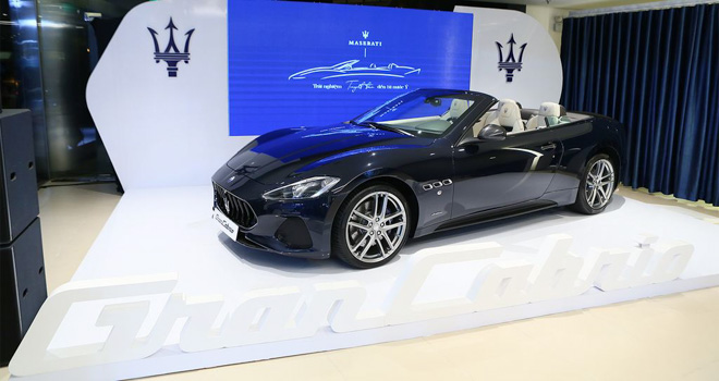 Maserati Việt Nam ra mắt mẫu mui trần GranCabrio 2018 hoàn toàn mới - 1