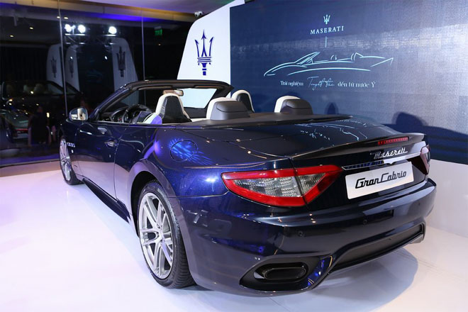 Maserati Việt Nam ra mắt mẫu mui trần GranCabrio 2018 hoàn toàn mới - 2