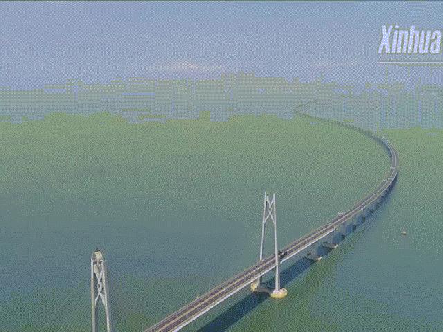 Cận cảnh cây cầu vượt biển dài ”vô tận” độc nhất thế giới