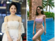 Bạn trẻ - Cuộc sống - Hot girl Trâm Anh xinh đẹp đi sự kiện, bỏ mặc lời xì xào &quot;dao kéo&quot; vòng 1