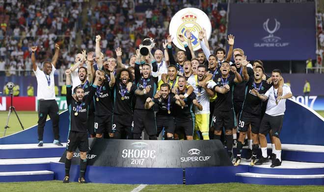 Siêu cúp châu Âu: Dàn SAO 750 triệu bảng dọa nạt Real không Ronaldo - Zidane - 1