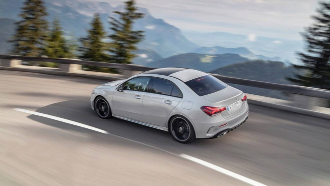 Mercedes-Benz A-Class 2019 phiên bản sedan chính thức lộ diện - 2