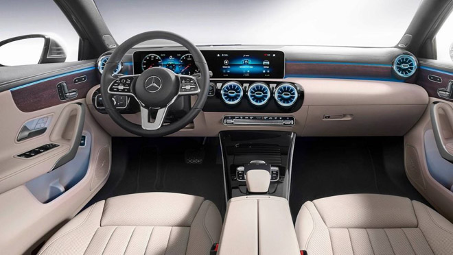 Mercedes-Benz A-Class 2019 phiên bản sedan chính thức lộ diện - 4