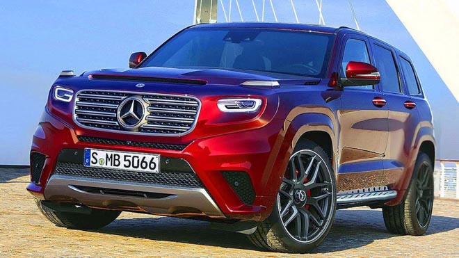 Mercedes-Benz sẽ sản xuất GLG-Class để cạnh tranh với Range Rover Sport - 4