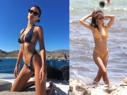 Thời trang - Bộ sưu tập quần bơi mạo hiểm của Emily Ratajkowski