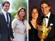 Thể thao - Ngã ngửa tennis: Federer lấy &quot;vợ người ta&quot;, Nadal &quot;nuôi&quot; bạn gái 18 năm