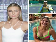 Thể thao - Kiều nữ tennis đua sắc: Sharapova lộng lẫy, Bouchard quyến rũ mê hồn