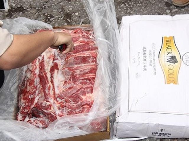 Cục Thú y từ chối kiểm dịch, Hải quan quyết bán 170 tấn thịt trâu nhập lậu