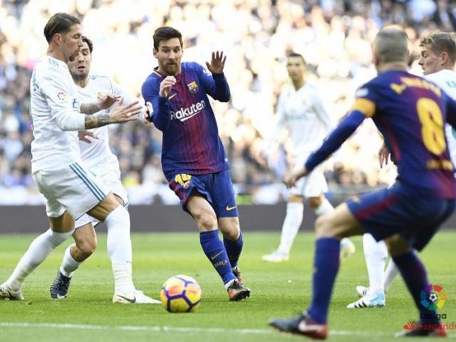 Barca mơ đè Real không Ronaldo, tái lập cú ăn ba: “Vật cản” ở Messi?