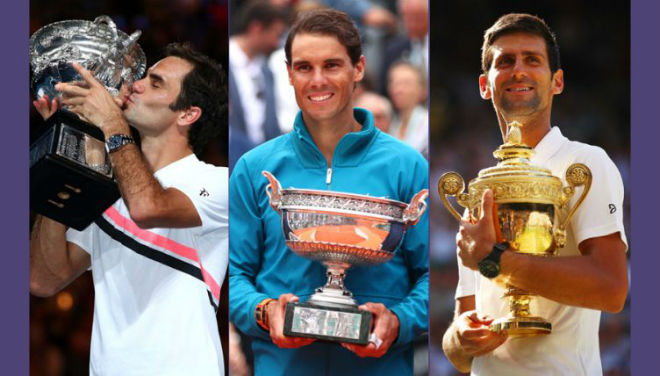 Tam hoàng tennis: Nadal &#34;hận&#34; sinh cùng thời Federer - Djokovic - 2