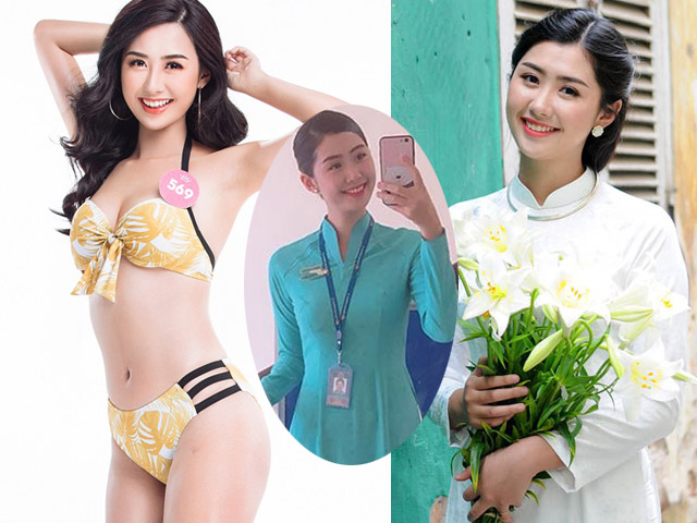 Tiếp viên hàng không thi Hoa hậu Việt Nam: Được Nhật trao danh hiệu ”công chúa”