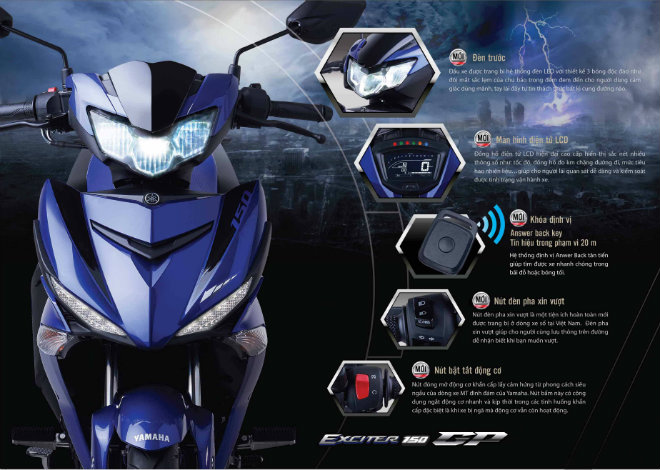 2019 Yamaha Exciter nổi trội hơn 2018 Yamaha Exciter thế nào? - 9