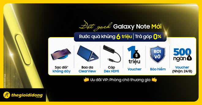 &#34;Đặt gạch&#34; Note mới, nhận bộ quà 6 triệu tại Thế Giới Di Động - 1