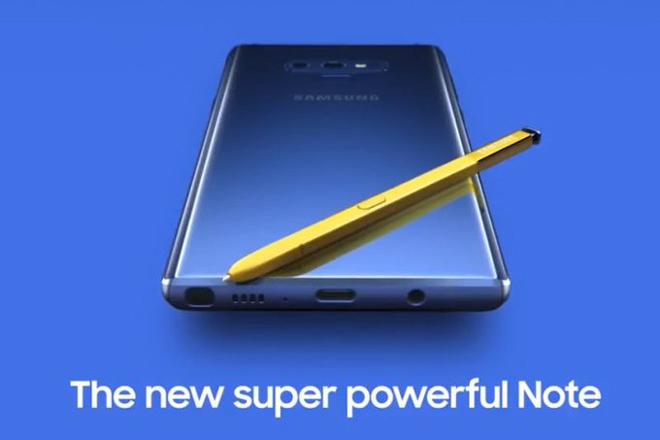 Galaxy Note 9 bị rò rỉ clip quảng cáo - 1