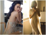 Đời sống Showbiz - Chán hở da thịt, mỹ nữ Việt diện váy mỏng tang sexy đến &quot;nghẹt thở&quot;