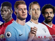 Bóng đá - Ngoại hạng Anh 2018/19: MU yếu thế, Man City &amp; Liverpool tranh đoạt ngai vàng