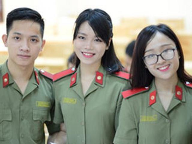 Học viện cảnh sát và học viện an ninh công bố điểm chuẩn