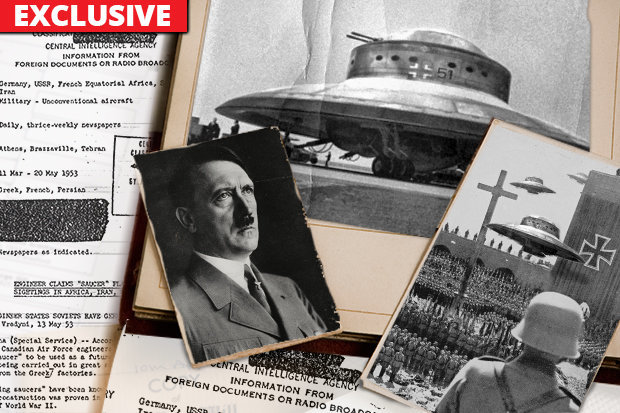 CIA hé lộ đĩa bay 4.000km/giờ của trùm phát xít Hitler - 1