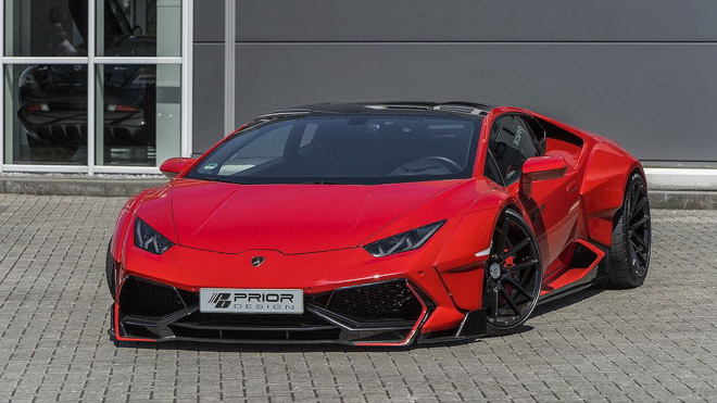 Lamborghini Huracan cực &#34;ngầu&#34; với gói độ thân rộng của Prior Design - 1