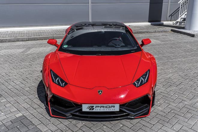 Lamborghini Huracan cực &#34;ngầu&#34; với gói độ thân rộng của Prior Design - 3