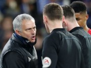 Bóng đá - MU - Mourinho &quot;đỏ&quot; nhất Ngoại hạng Anh, Liverpool mất oan 12 điểm