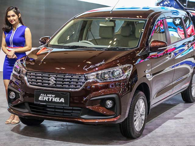 Ảnh thực tế Suzuki Ertiga 2018 vừa ra mắt tại Indonesia