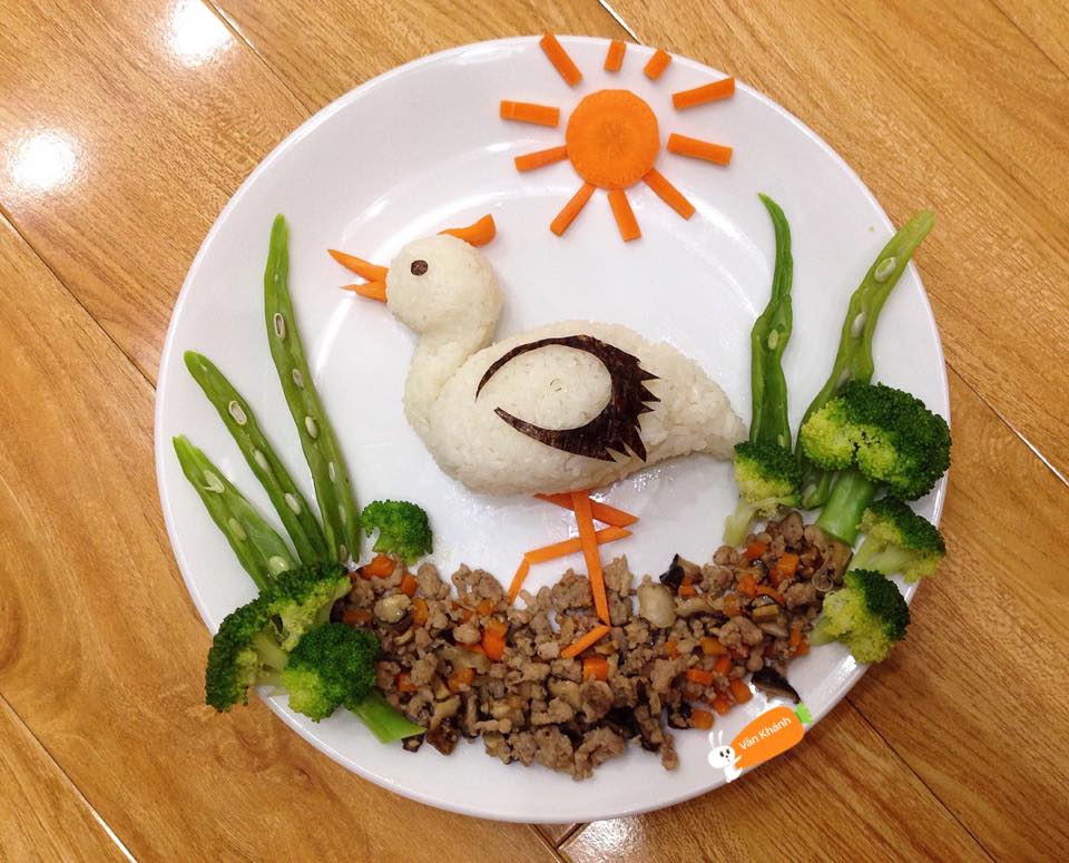 Fruit and Vegetable Art that is Easy to Make to Entice Children to Eat - 5