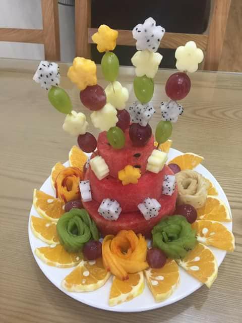 Fruit and Vegetable Art that is Easy to Make to Entice Children to Eat - 10