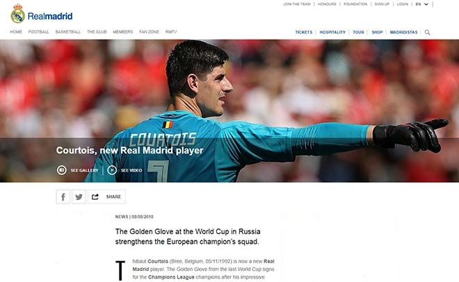 CHÍNH THỨC: Chelsea nổ &#34;bom tấn&#34; Kepa 72 triệu bảng, Courtois đến Real - 2