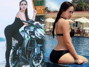 Bí quyết làm đẹp - &quot;Hot girl mô-tô khủng&quot; Cần Thơ chỉ cách tập vòng ba lên 1 mét