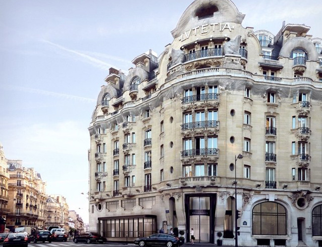 Thiết kế của Lutetia như một hành trình xuyên suốt lịch sử của Paris. Từ ngày bị chiếm đóng bởi tình báo của Đức Quốc xã trong nhiều năm đến khi trở thành địa điểm tụ họp của giới trí thức nổi tiếng vào những năm 1950, Lutetia không thay đổi nhiều ở bên ngoài