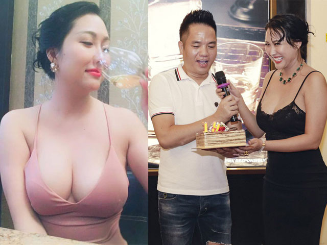 Dự sinh nhật bạn thân, Phi Thanh Vân khiến khách mời choáng khi diện váy hở bạo
