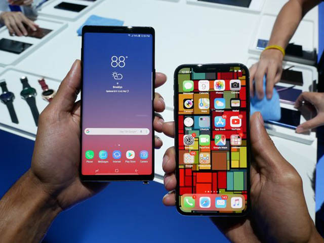 Galaxy Note 9 và iPhone X: Cuộc chiến của những siêu phẩm nghìn đô