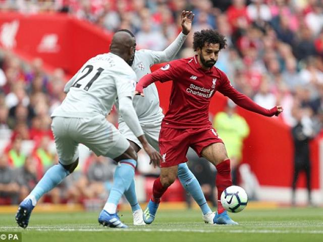 Trực tiếp Liverpool - West Ham: Salah, Mane phá lưới ”Búa tạ”