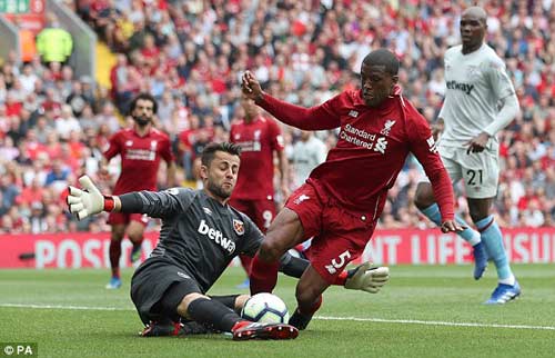 Chi tiết Liverpool - West Ham: Sturridge thay Salah góp vui (KT) - 8