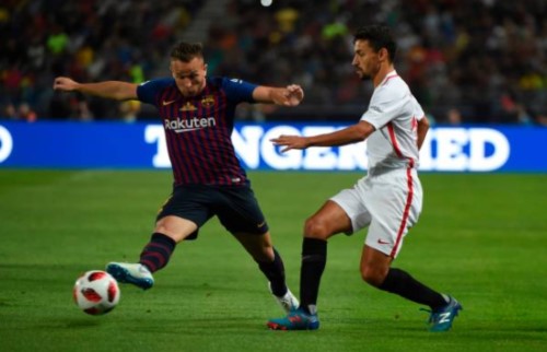 Chi tiết Barcelona - Sevilla: Penalty hỏng ăn phút 90+1 (KT) - 3