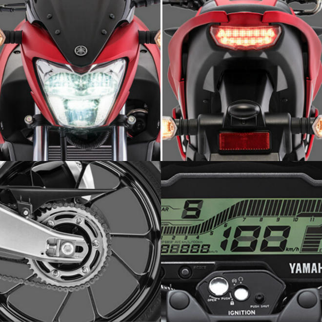 Chi tiết 3 màu, giá bán, thông số Yamaha Vixion R 155 VVA mới - 5