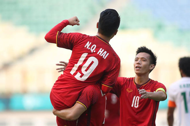 U23 Việt Nam thăng hoa: Quang Hải & Công Phượng ban bật mỹ mãn - 3