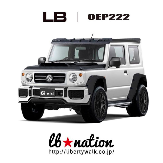 Suzuki Jimmy độ Liberty Walk: Ngày càng giống Mercedes-Benz G-Class - 3