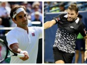 Thể thao - Chi tiết Federer - Wawrinka: 2 break &quot;kết liễu&quot;, vé vàng trao tay (Tứ kết Cincinnati Masters) (KT)