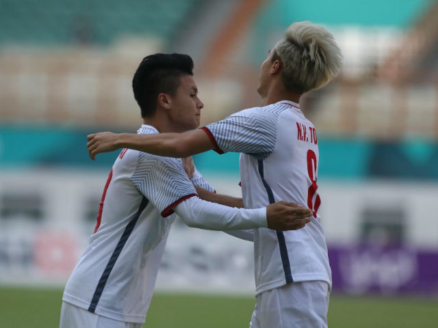 Trực tiếp U23 Việt Nam - U23 Nhật Bản: Quang Hải mở điểm