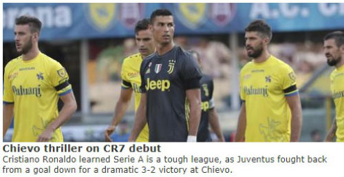 Ronaldo ra mắt Juventus tịt ngòi: Như phim kinh dị, báo Ý nuông chiều - 3