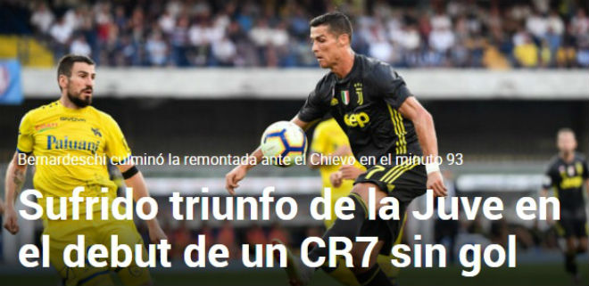 Ronaldo ra mắt Juventus tịt ngòi: Như phim kinh dị, báo Ý nuông chiều - 4