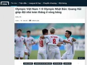 Bóng đá - U23 Việt Nam hạ đẹp U23 Nhật Bản: Báo chí Nhật nể phục Á quân châu Á