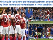 Bóng đá - Chelsea hạ Arsenal: Báo chí Anh phấn khích, ngợi ca người hùng &quot;bò tót&quot;