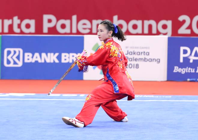 ASIAD: Người đẹp wushu múa kiếm, Khánh Ly trượt huy chương tiếc nuối - 2