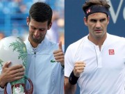 Thể thao - Bảng xếp hạng tennis 20/8: Djokovic &quot;bay cao&quot;, Federer tiến gần Nadal