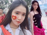 Bạn trẻ - Cuộc sống - Fan girl quá xinh đẹp của U23 Việt Nam khiến dân mạng đổ rầm rầm