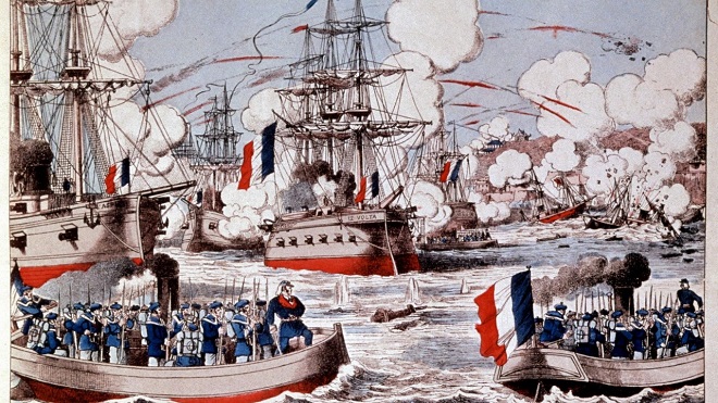 Hạm đội hùng hậu TQ bị hải quân Pháp "bắt nạt" như thế nào? - 1